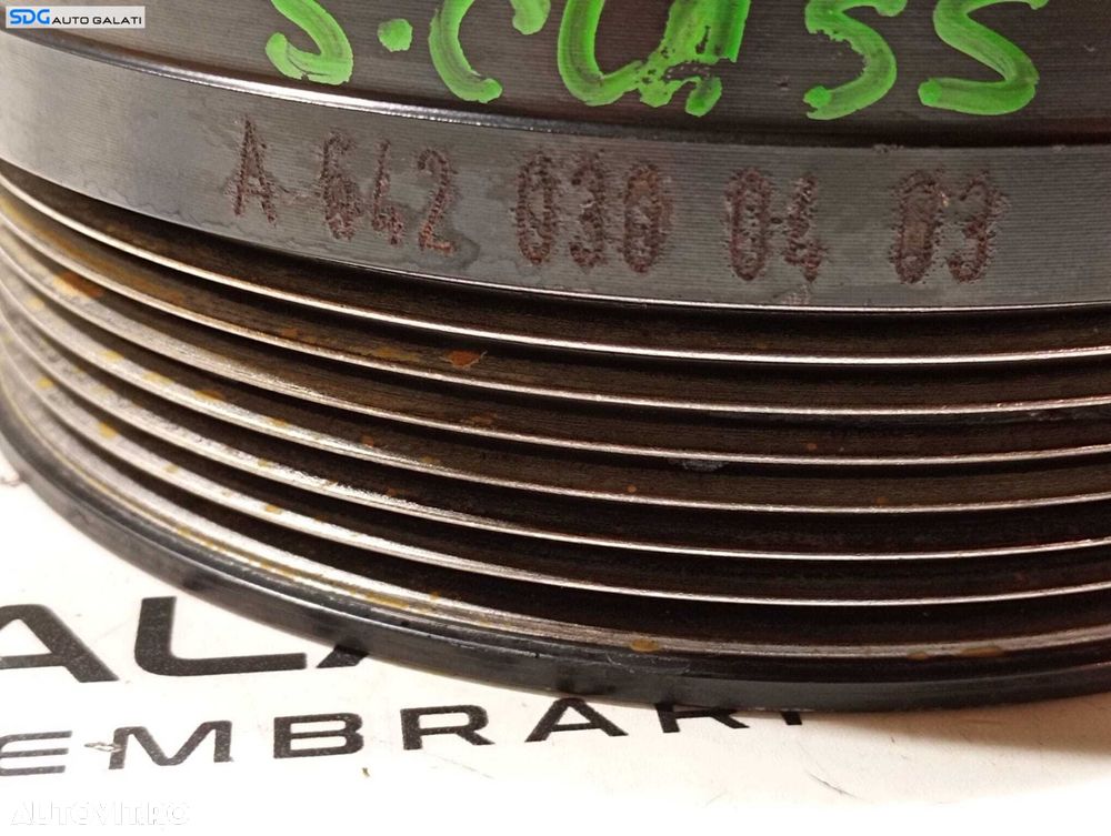 Fulie Rola Vibrochen Arbore Cotit Mercedes Clasa E Class W207 3.0 D 2009 - 2016 Cod A6420300403 [M5192] - 5