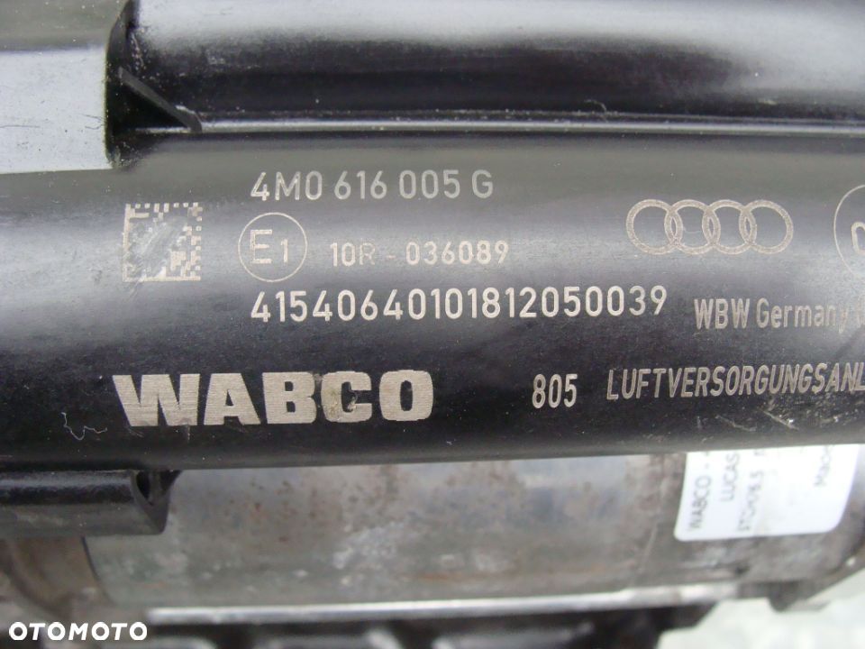 Audi Q7 Q8 Touareg Kompresor zawieszenia pneumatycznego 4M0616005G - 3