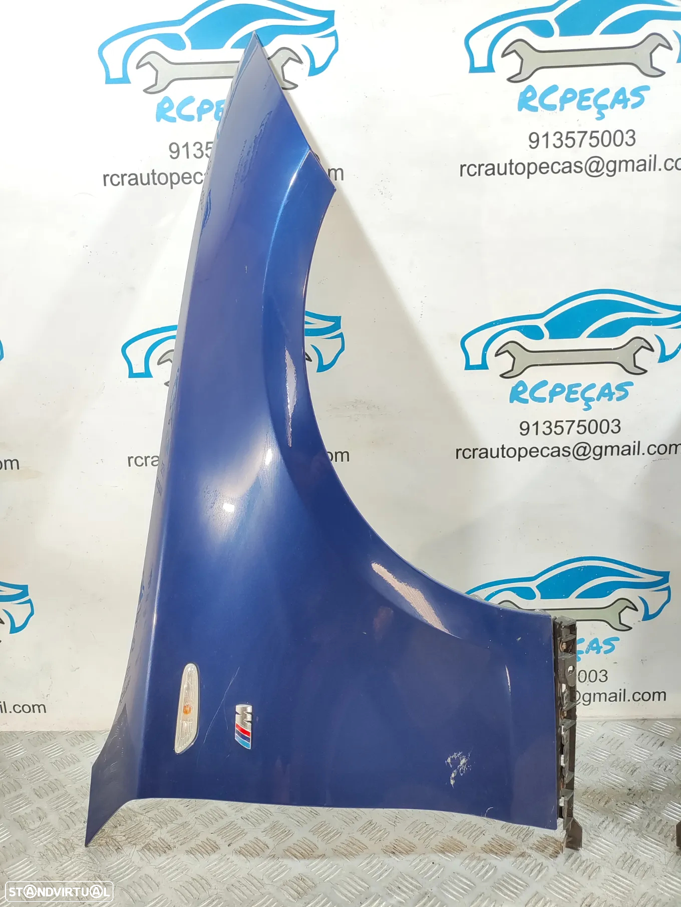FRENTE COMPLETA BMW SERIE 1 E87 E81 PACK M PARACHOQUES SENSORES GUARDA-LAMAS OTICAS RADIADOR VENTILADOR FRENTE FIBRA REFORÇO - 19