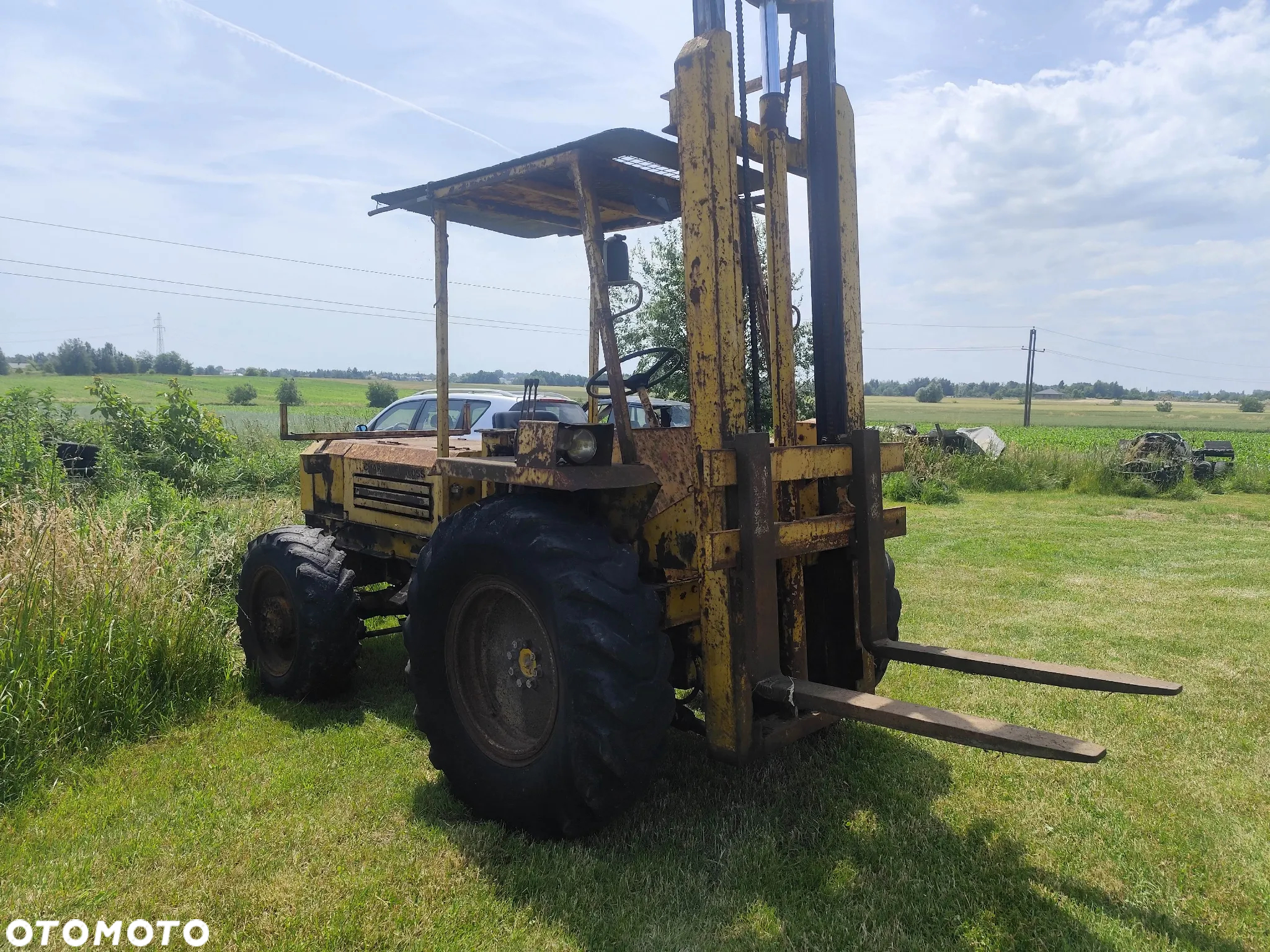 Manitou 4x4 podnośnik widlak - 4