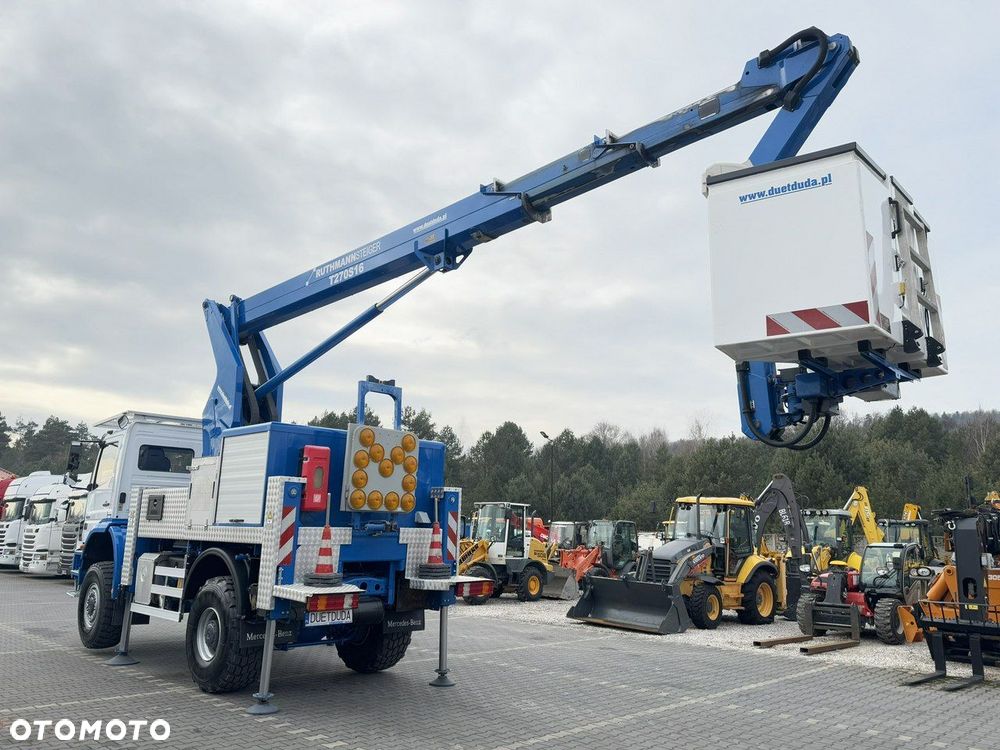 Mercedes-Benz AXOR 1829 4x4 Zwyżka RUTHMANN STEIGER T270S16 Podnośnik Koszowy - 24