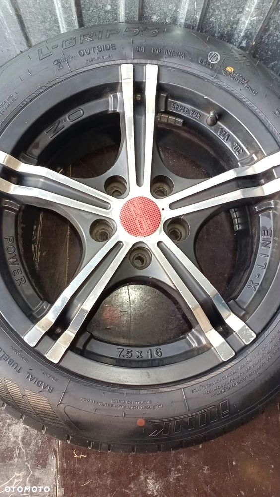 Alufelgi plus Nowe!!opony 205/55/R16 - 1