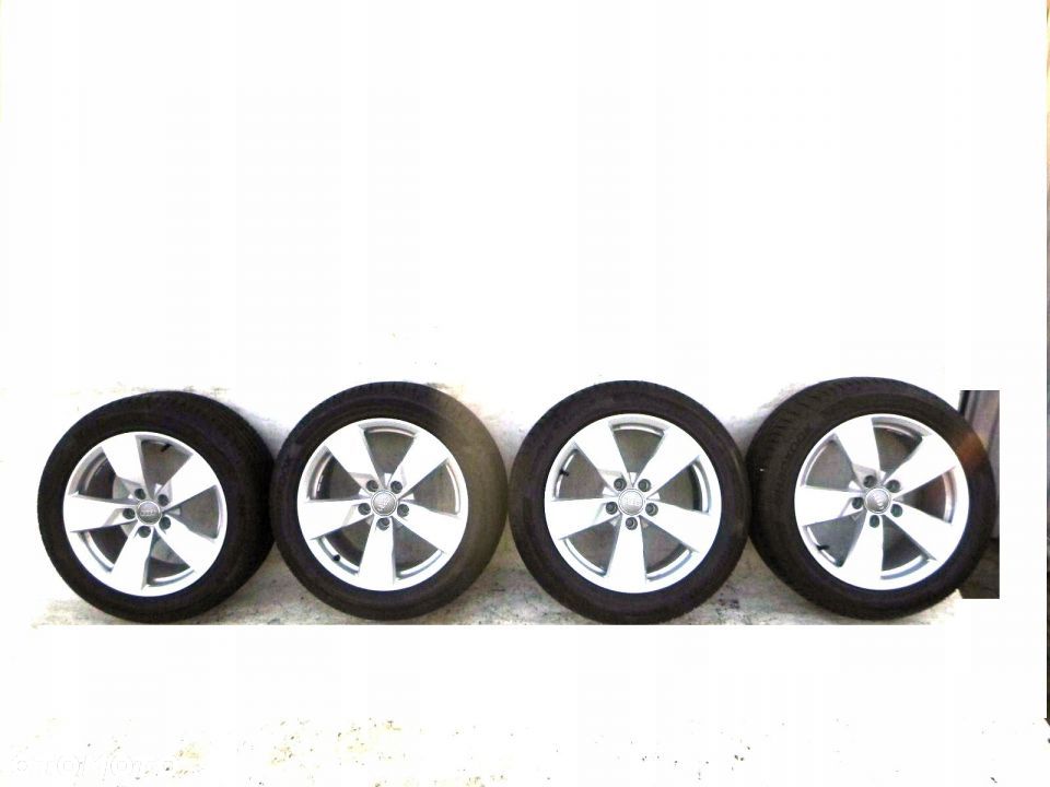 AUDI A3 tt 8s KOŁA FELGI ALUMINIOWE R17 8J ET47 JAK NOWE 8s0601025 - 1