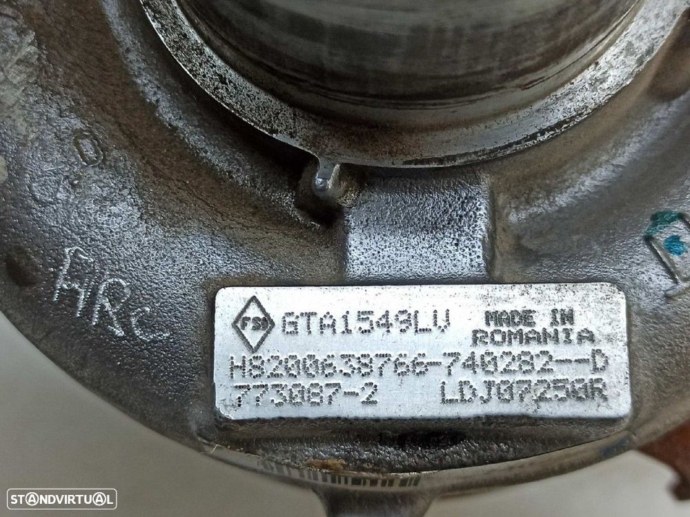 TURBOCOMPRESSOR RENAULT KOLEOS DYNAMIQUE PACK2 - 7