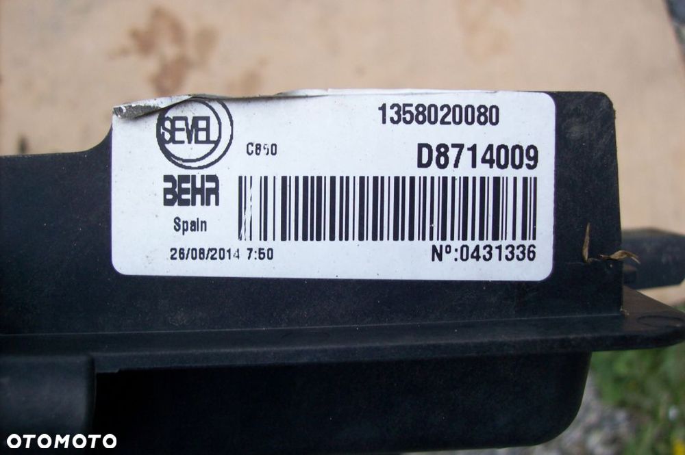 OBUDOWA WENTYLATORÓW DUCATO III BOXER ROK 2014 - 3