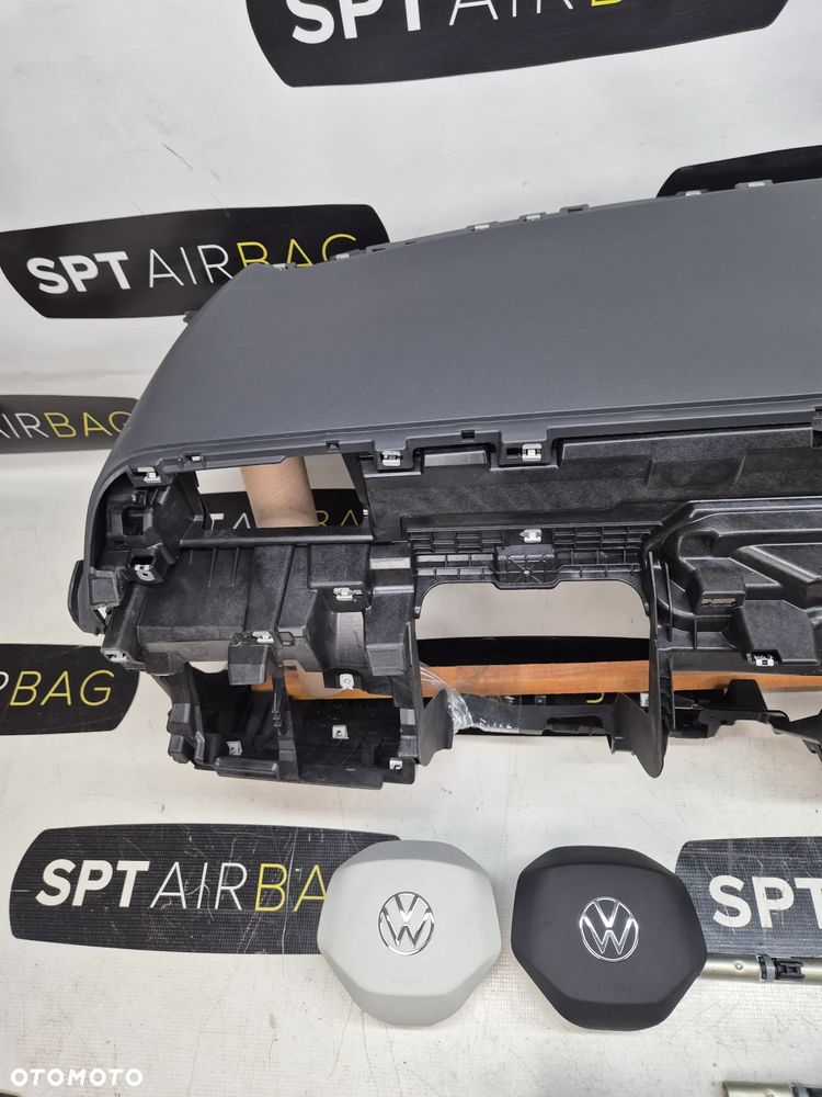 VOLKSWAGEN ID. BUZZ DESKA ROZDZIELCZA HEAD UP START STOP KONSOLA KOKPIT PULPIT PODUSZKI AIRBAG AIR BAG PASY KIT SET - 2
