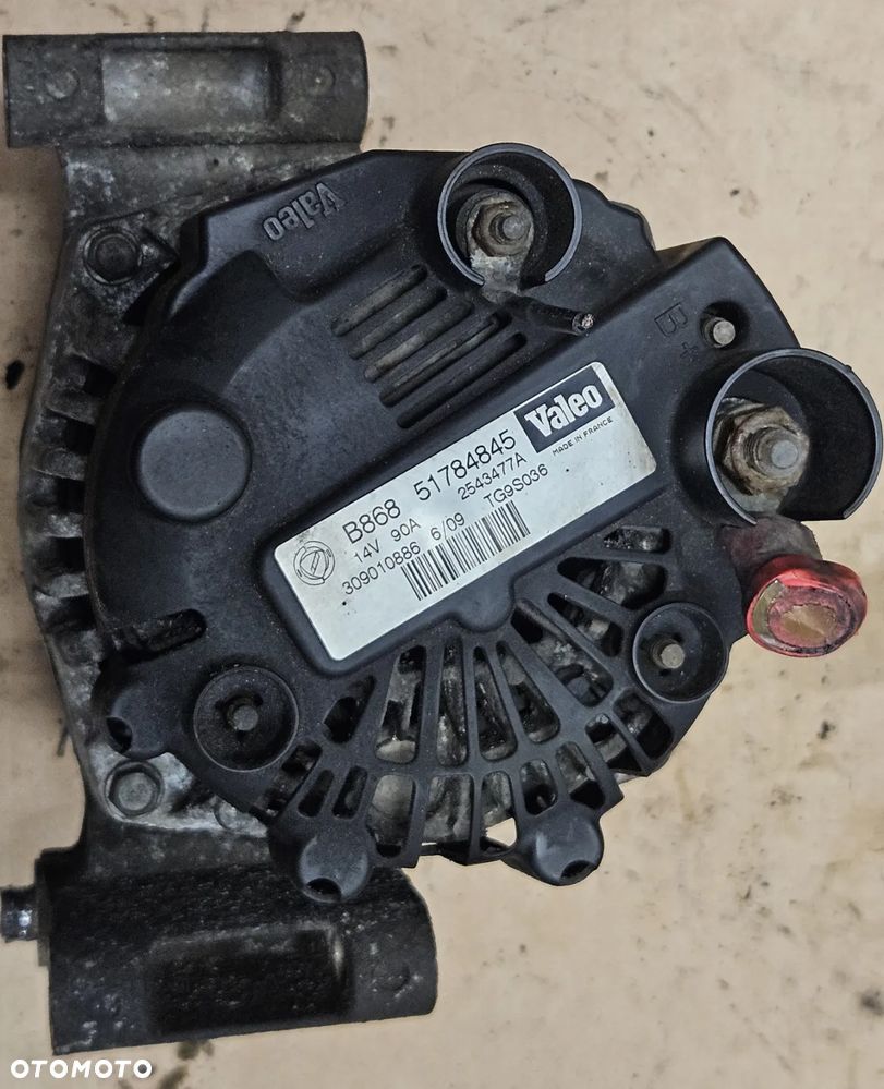 Fiat 500 Punto Fiorino Doblo Lancia Ypsilon 1.3 JTD Mjet alternator 90A 70A 51854905 51784845 - 10