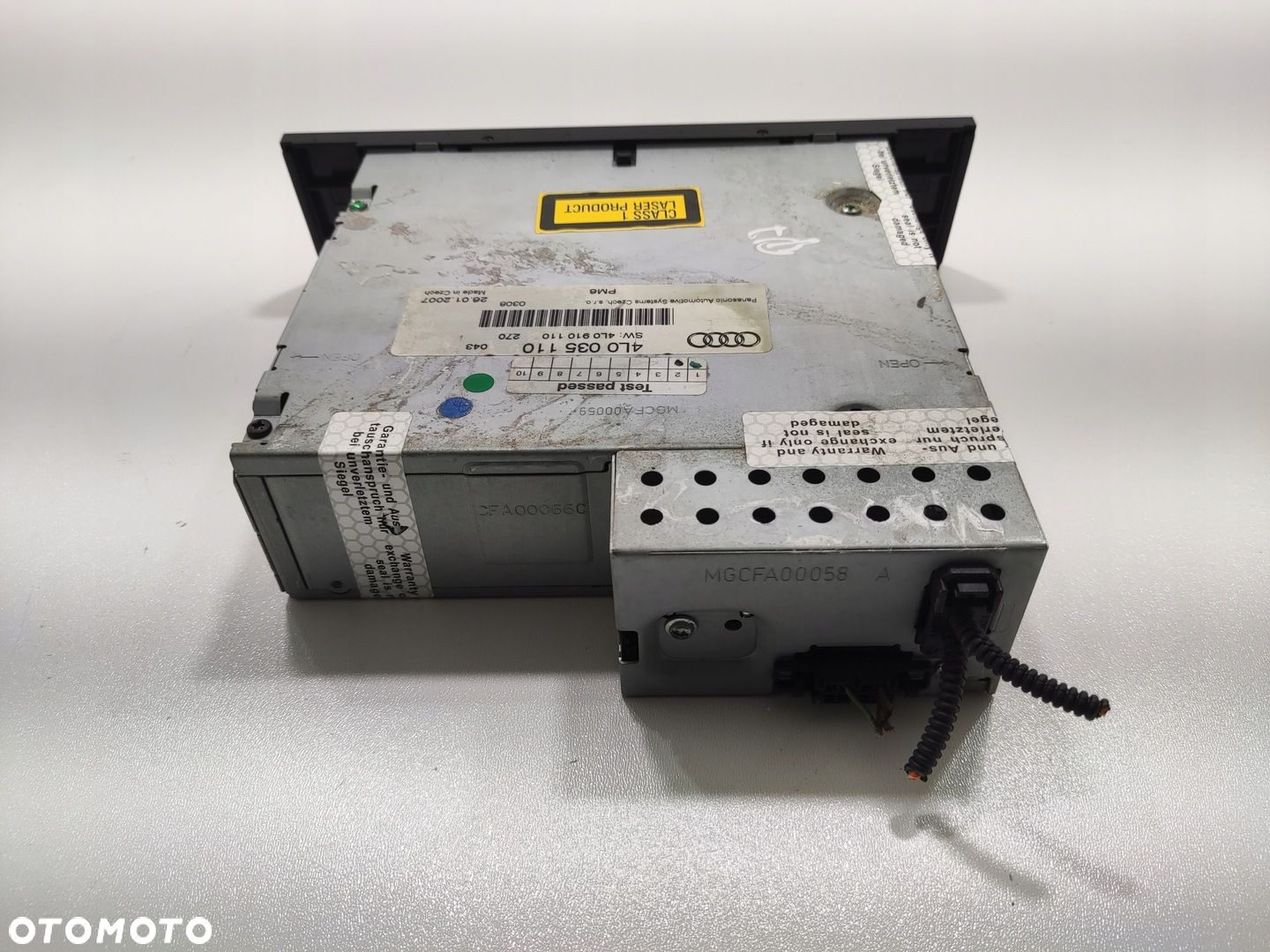 ZMIENIARKA CD AUDI Q7 I 4L 4L0035110 2005-2009 - 3