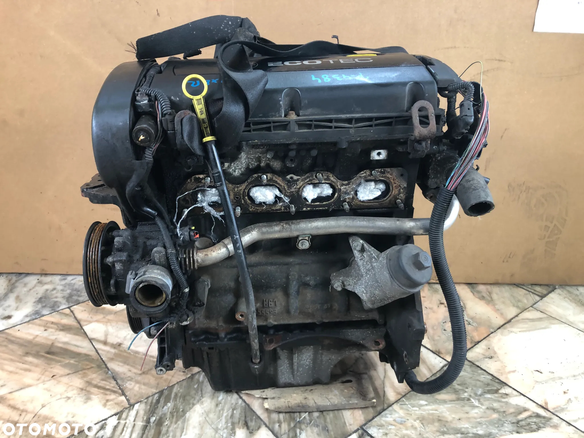 Silnik Benzynowy Słupek Z16XER Opel Astra H 1.6 16V 105 KM- Gwarancja Wysyłka - 2