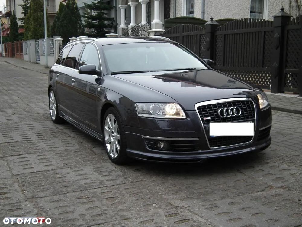 AUDI A6 C6 4F PRZEDNIA DOKŁADKA ZDERZAKA PODKŁAD - 9