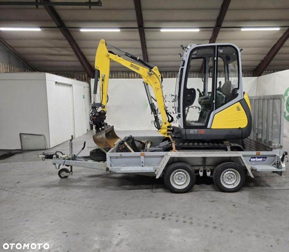 Wacker Neuson ET 18, rok 2022  + przyczepa - 2