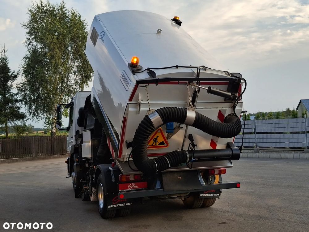 Mercedes-Benz Atego 1021 Zamiatarka Schmidt SK500 Napęd Hydrostatyczny Listwa Wysokiego Ciśnienia Karcher Szczotki Lewa Oraz Prawa Strona 3600 Mth Zamiatarka Uliczna - 26
