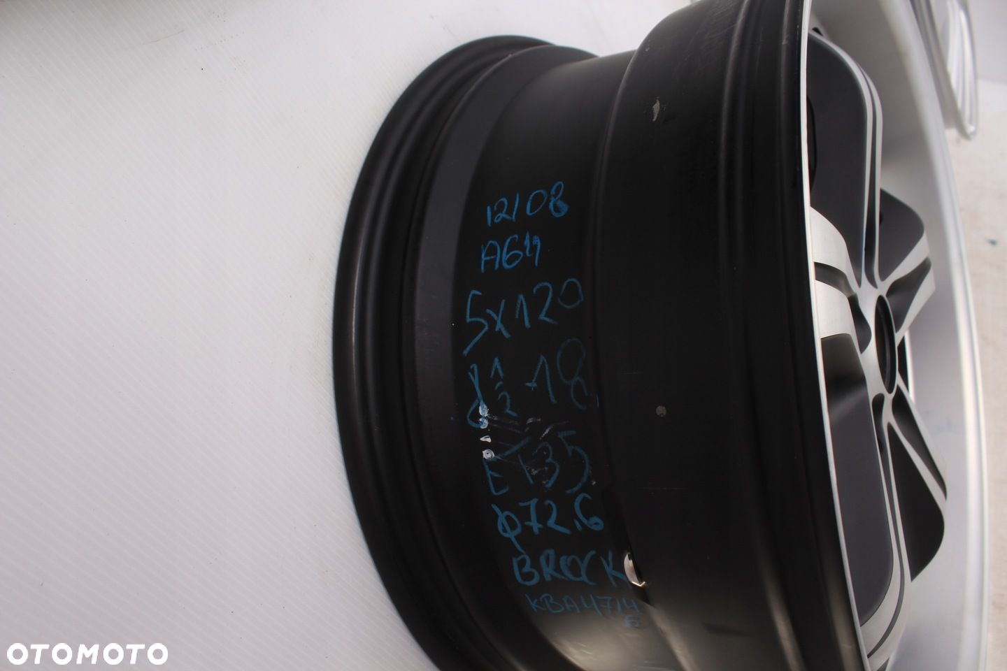 FELGA ALUMINIOWA NOWA DEMO. BROCK 5X120 18 ET35 - 3