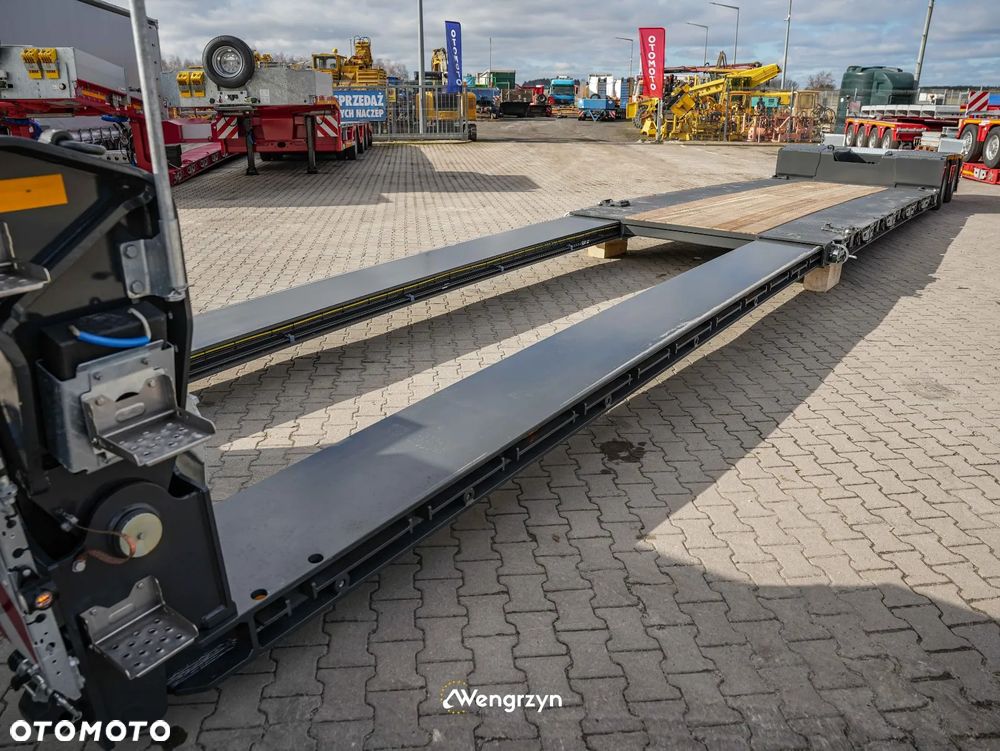 MAX Trailer 2 osiowy tiefbett, lowbed, zawieszenie pneumatyczne - 7