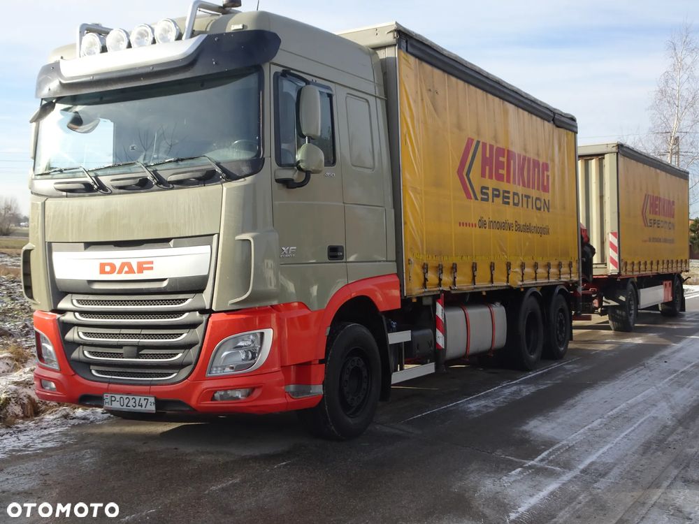 DAF XF 106 460 Euro 5  6x2 Budowlanka HDS Palfinger 26002 składany w Z sprowadzony z Niemiec - 7