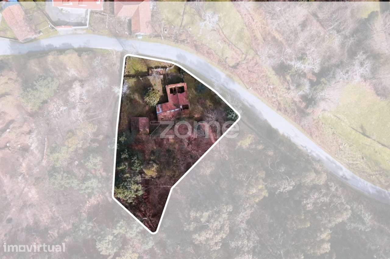 Moradia para recuperar com terreno de 1.600 m2 - Cinfães - Grande imagem: 2/16