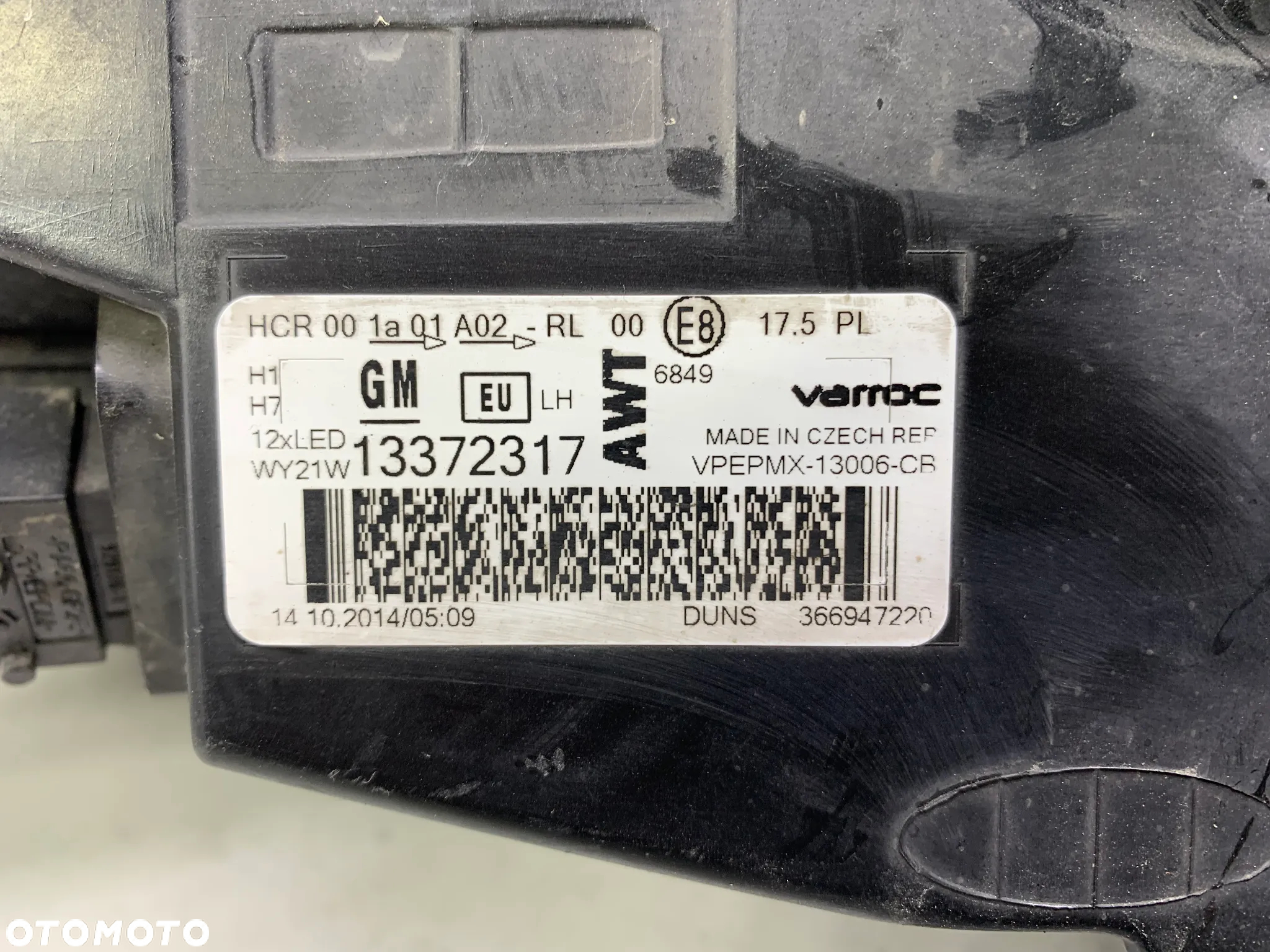 Lampa przednia Opel Meriva B led - 2