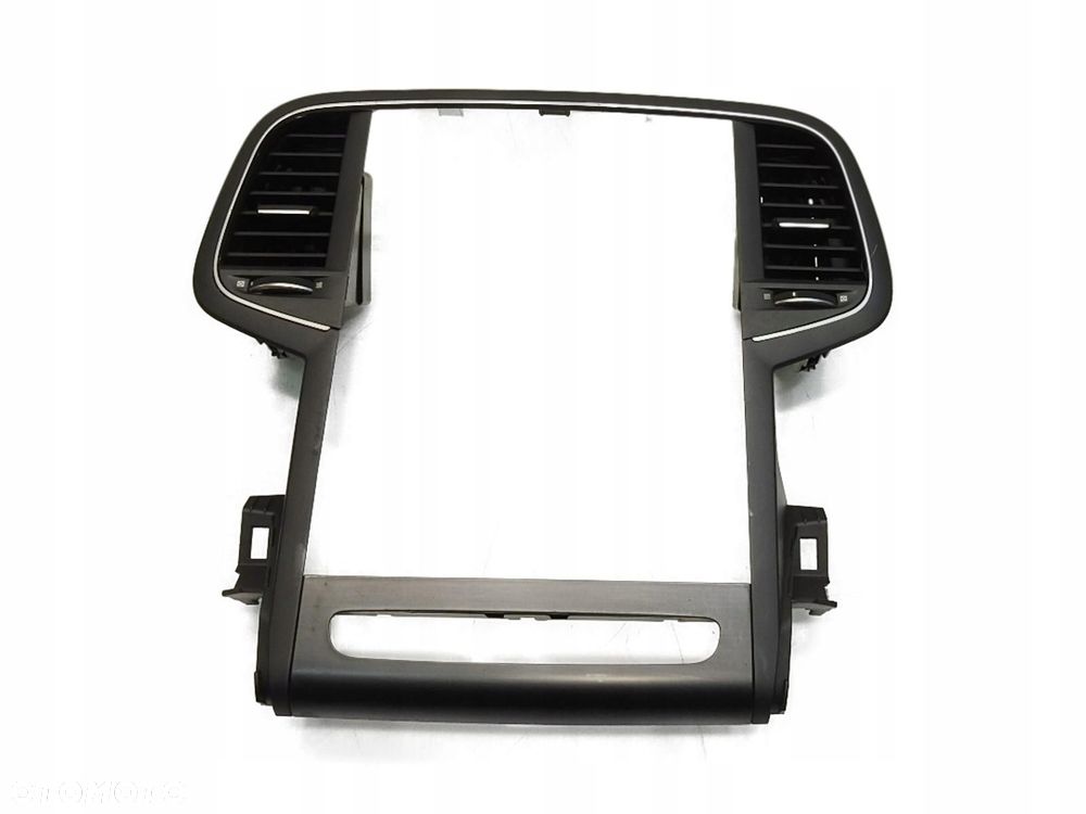 RAMKA OSŁONA RADIA NAWIGACJI KRATKI NAWIEWU RENAULT MEGANE IV 687501810R - 1