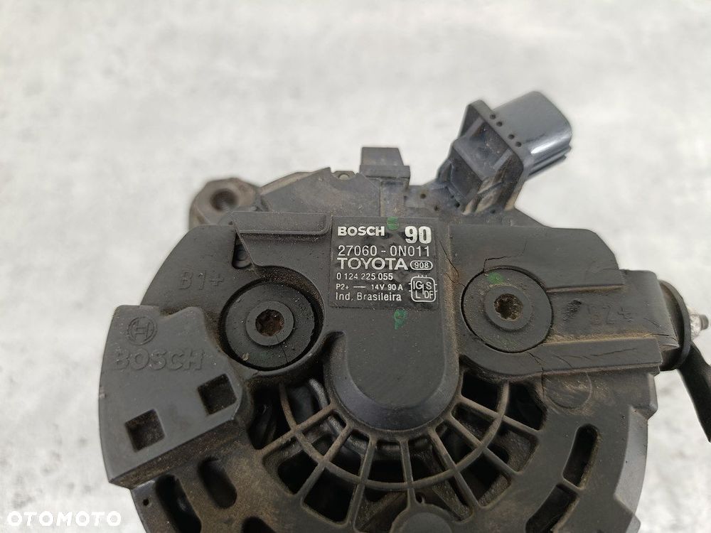 ALTERNATOR TOYOTA YARIS II 27060-0N011  0124225055 BOSCH - 7