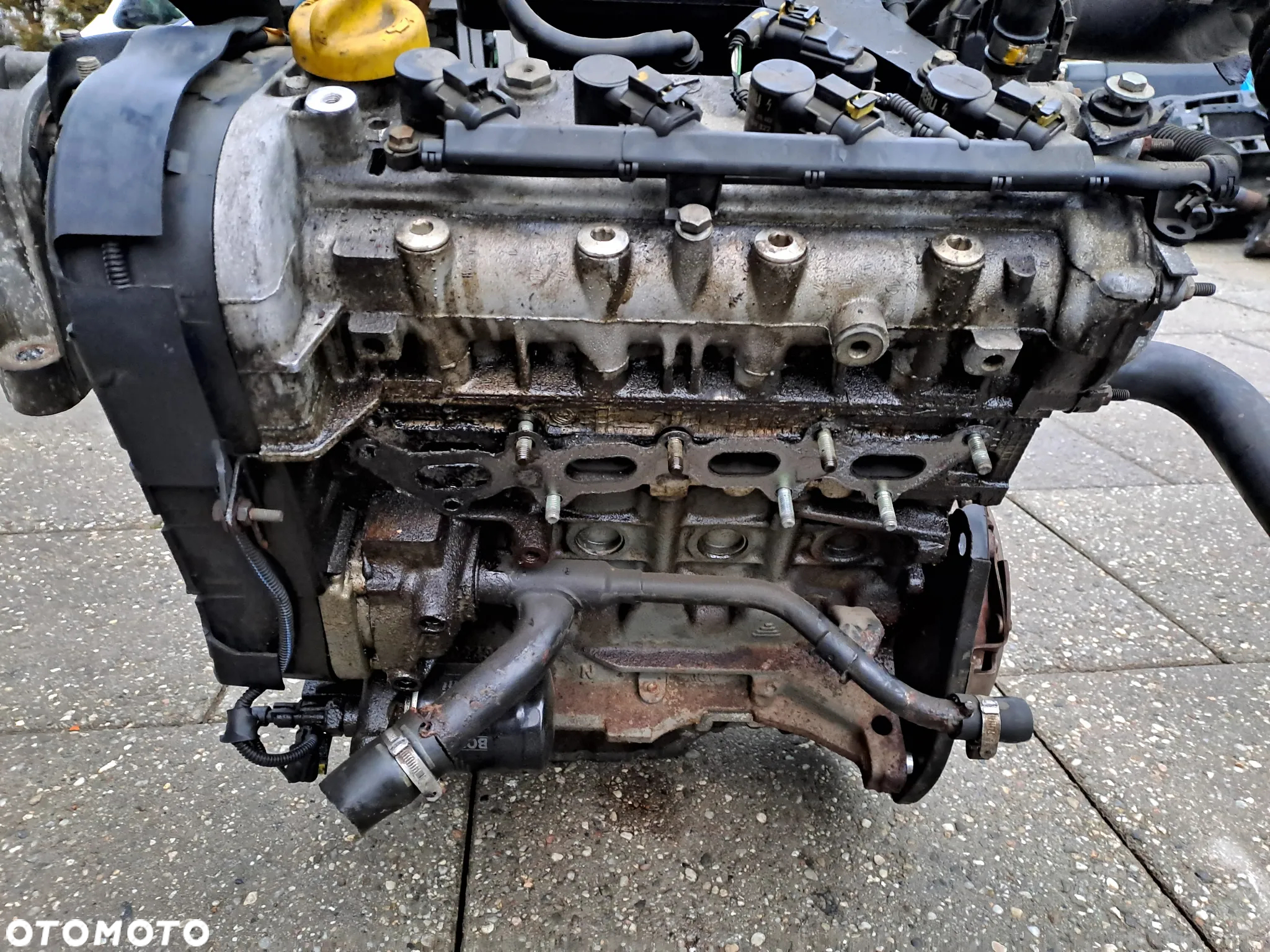Fiat Bravo II Doblo Grande Punto Stilo 1.4 16V 90KM silnik kompletny kod 192B2000 mały przebieg - 3
