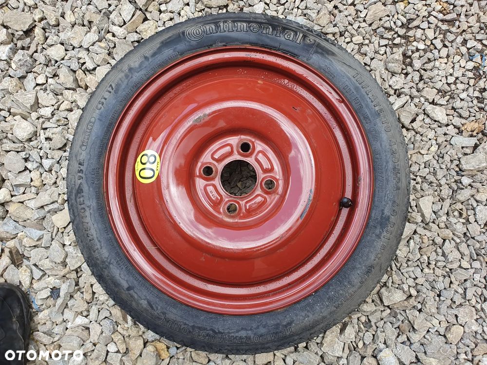 KOŁO DOJAZDOWE 15 ET45 4x100 125/70/R15 Suzuki Swift IV MK6 04-10 Kolo dojazdowe 15" ET45 - 1