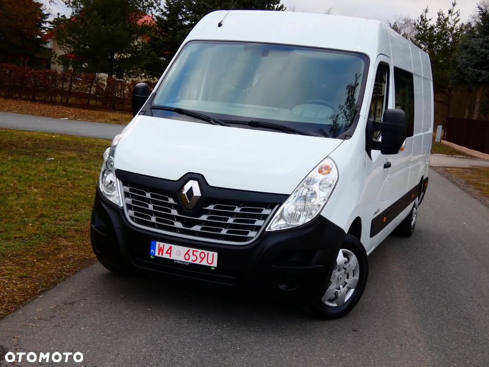 Renault MASTER 2.3DCI BRYGADÓWKA L3 H2 dubelkabina 6 osób - 2