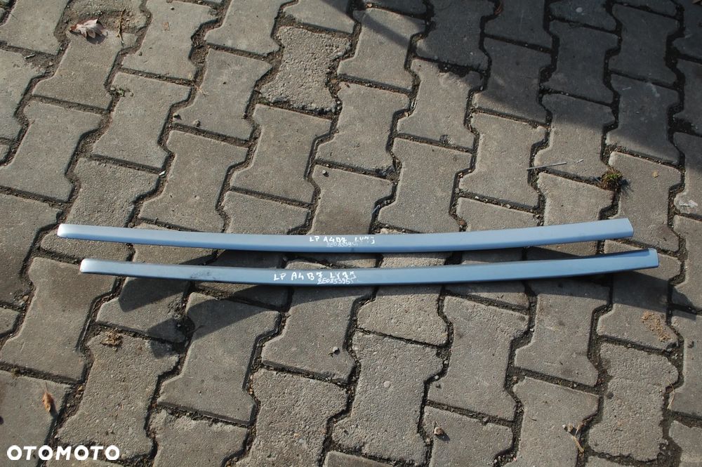 LISTWA DRZWI LEWY LUB PRAWY PRZÓD ŚRODKOWA ZEWNĘTRZNA LY7Q 8E0853953 8E0853954 AUDI A4 B6 LY1X/ LY5K/ LY9B - 12