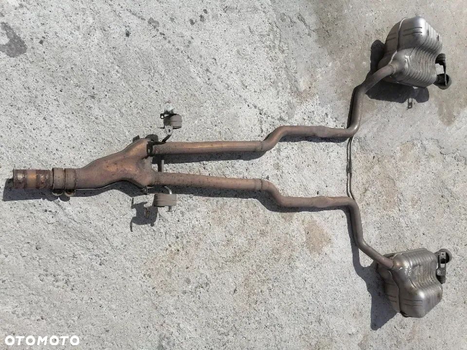 Tłumik Rura Wydech Komplet Audi A6 C6 2.7 3.0 TDI Quattro - 1