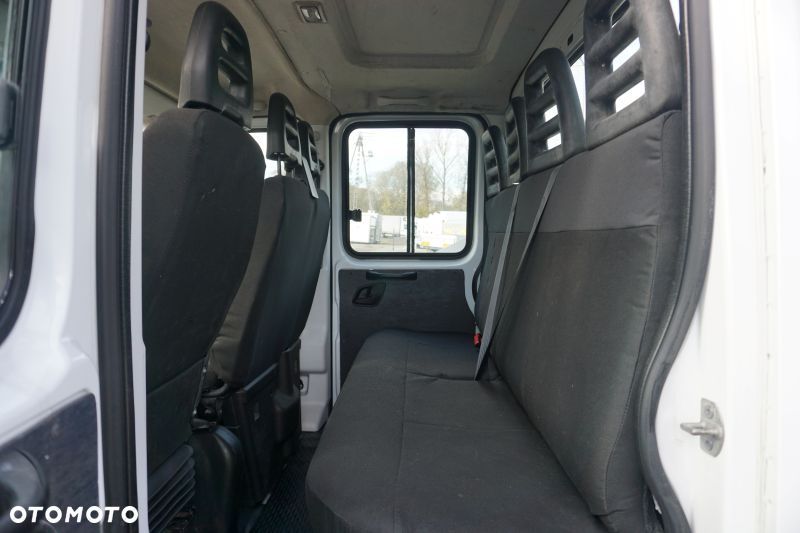 Iveco 35C13 doka brygadówka rama skrzynia wywrotka HDS - 5