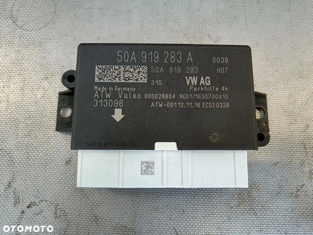 Moduł PDC Skoda Superb Kodiaq VW Passat Tiguan Arteon Seat Audi sterownik czujników parkowania 5QA919283A - 1