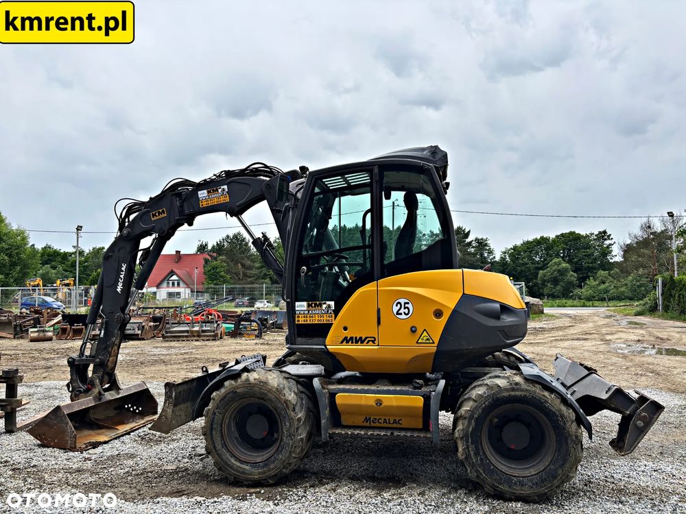 Mecalac 9 MWR KOPARKA KOŁOWA 2019R | 11 MWR, 15 MWR, KOMATSU PW 98, TEREX TW 95 110, WACKER NEUSON 100, YANMAR - 26