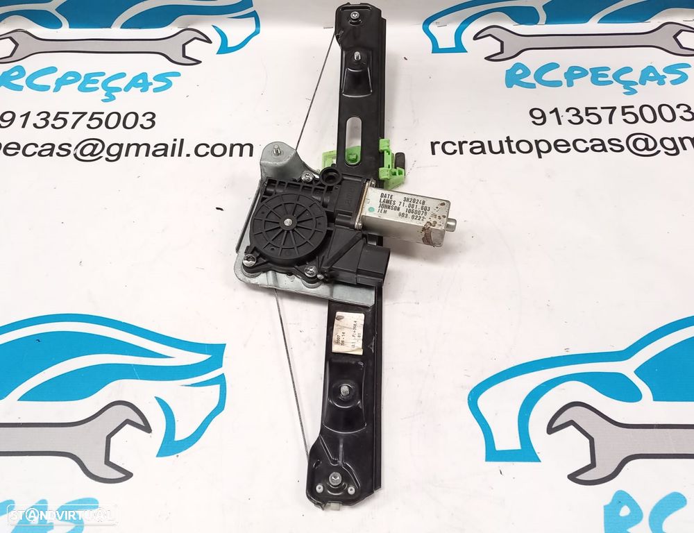 MOTOR SISTEMA ELEVADOR VIDRO PORTA TRASEIRA TRÁS DIREITA 1060079 9030222 71001603 BMW SERIE 1 E87 - 9
