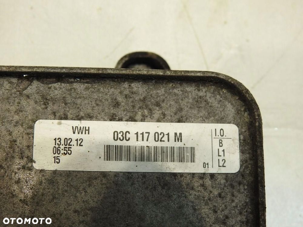 CHŁODNICZKA CHŁODNICA OLEJU VW TOURAN 1T3 LIFT 1.4 TSI 03C117021M - 5