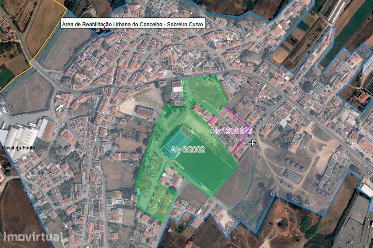 3 Lotes para construção em altura, no Sobreiro Curvo, Torres vedras