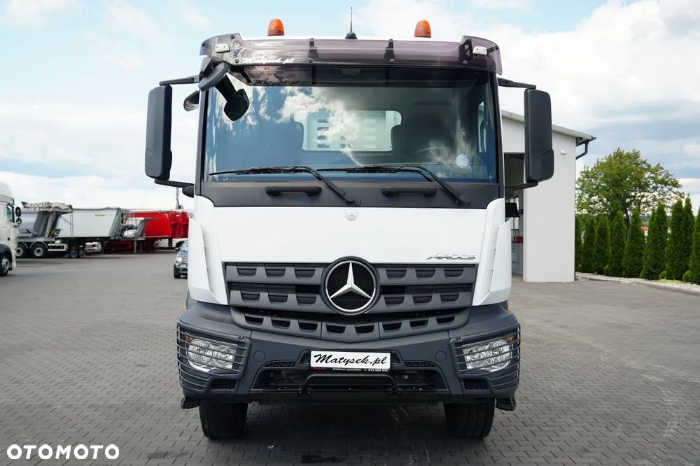 Mercedes-Benz AROCS 2640 / 6x4 / SKRZYNIOWY 6,5 M + HDS HIAB X- hiduo 158 DS- 4 / MAX 4 700 KG / STEROWANIE RADIOWE / ROTATOR / WIDŁY DO PALET / EURO 6 - 14