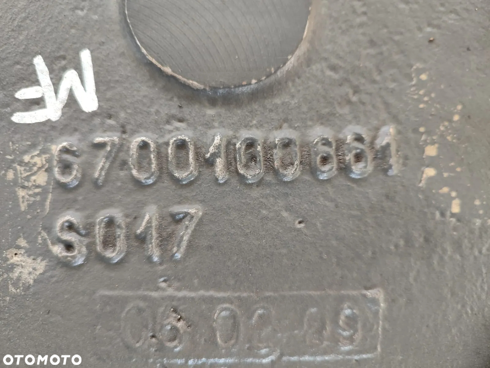 Dyferencjał tył 6700100661 MASSEY FERGUSON 8690 - 14