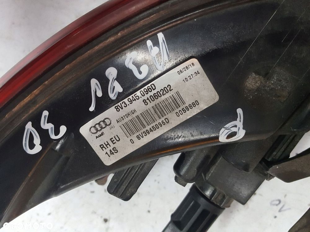 AUDI A3 8V 13r- HB LAMPA LED PRAWA TYŁ 3D 8V3945096D - 5