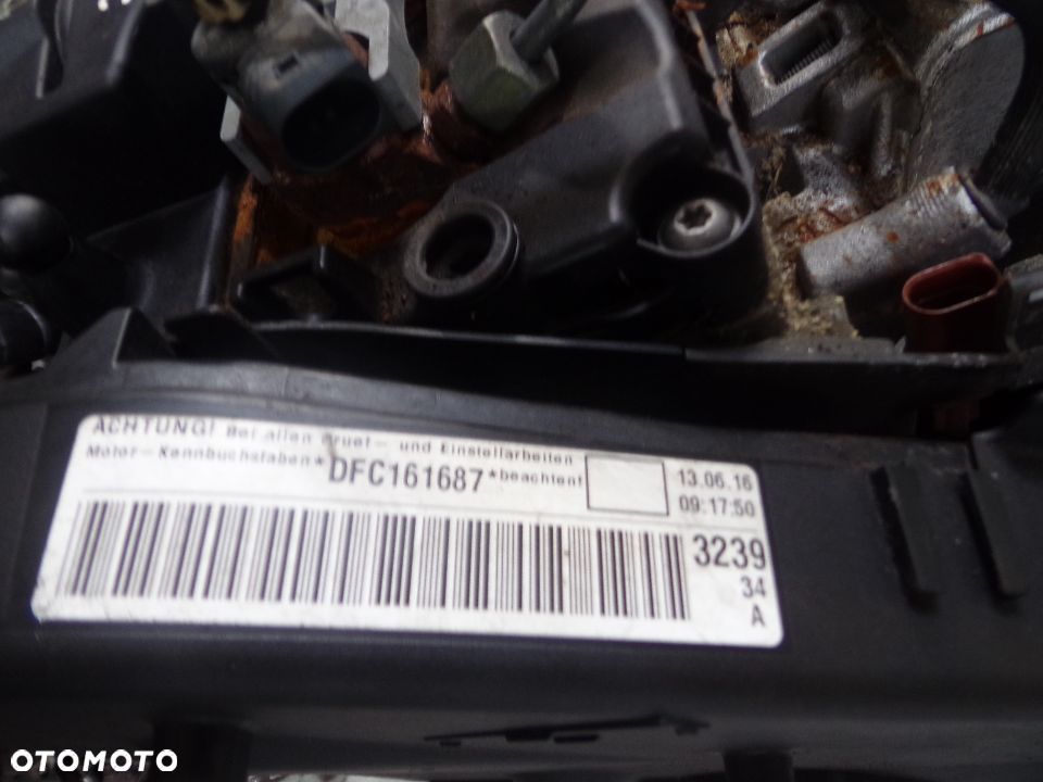 Kompletny silnik skoda VW Passat  2.0 TDI 2016r DFC 110tkm - 2