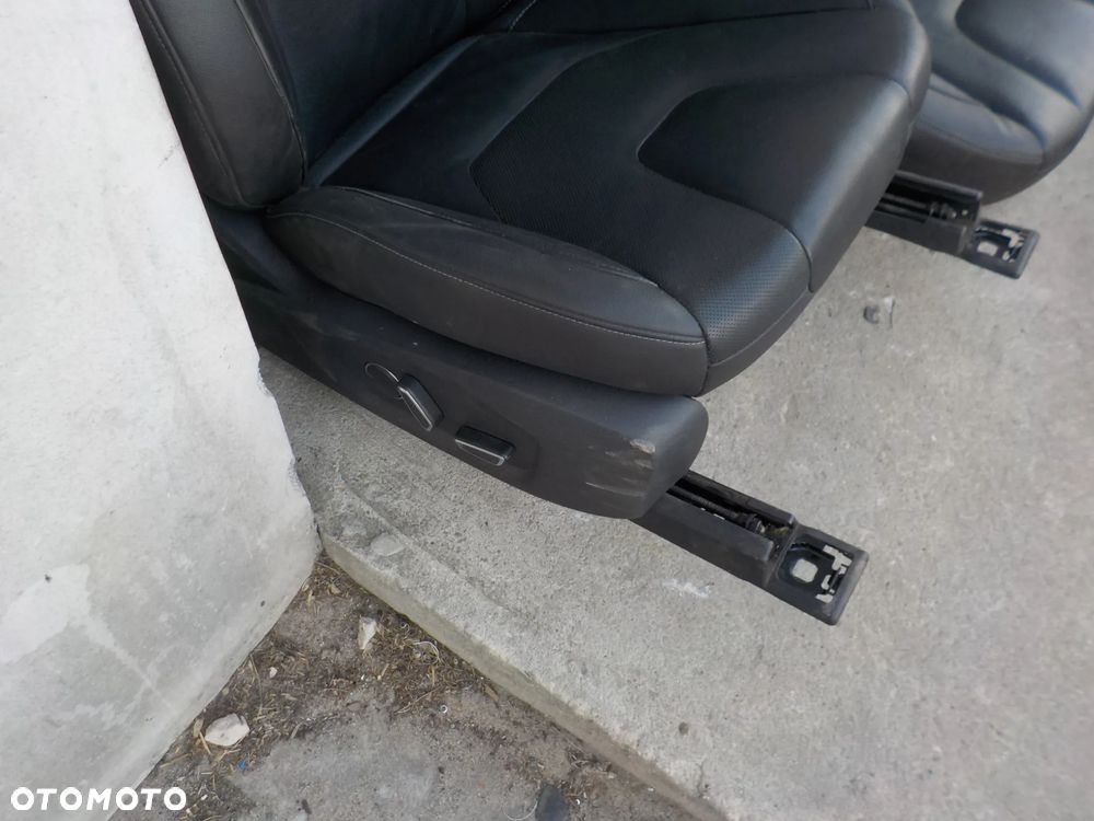 FORD MONDEO MK5 FOTELE GRZANE PODŁOKIETNIK KANAPA SKÓRA BOCZKI - 5