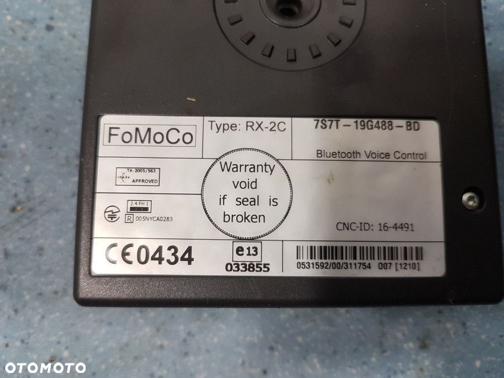 FORD S-MAX MODUŁ BLUETOOTH 7S7T-19G488-BD - 4