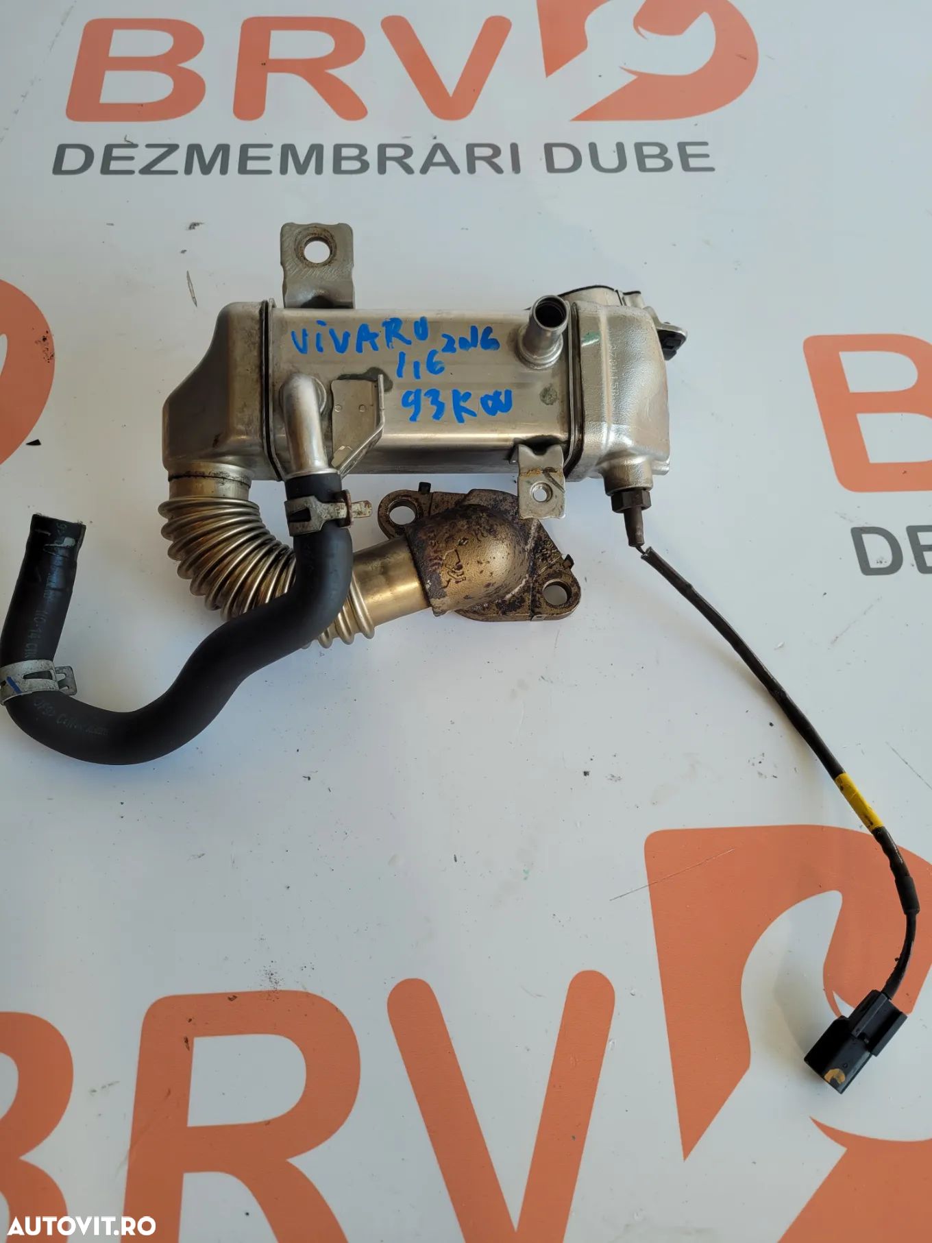 Racitor gaze pentru Renault Trafic / Opel Vivaro / Nissan Primastar Euro 5/6 1,6 motorizare - 1