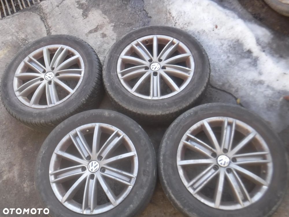 VW Tiguan Audi Q3 alufelgi   18  5X112 ET43 7J 5N0601025D - 1