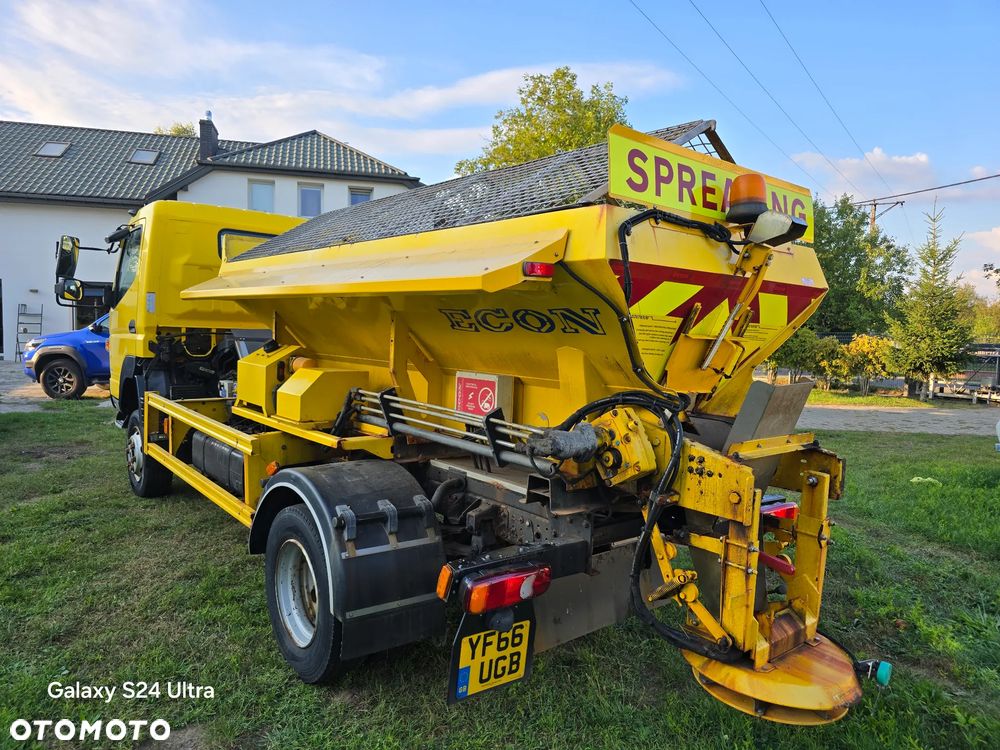 Mitsubishi 4x4 canter fuso daily 6c18 pługopiaskarka piaskarka solarka hydraulika econ Schmidt - 35