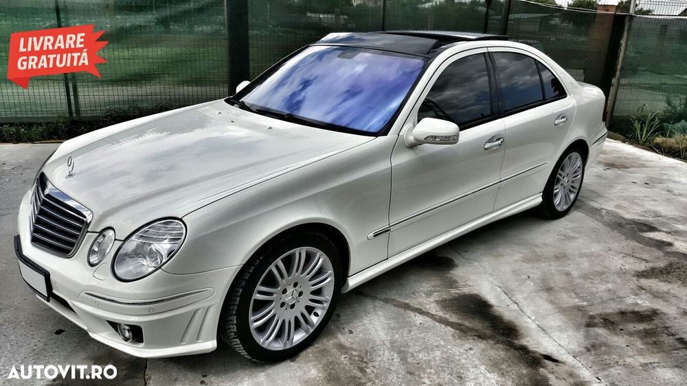Praguri laterale Mercedes E-Class W211 (2003-2009) Sport Design- livrare gratuita - 7