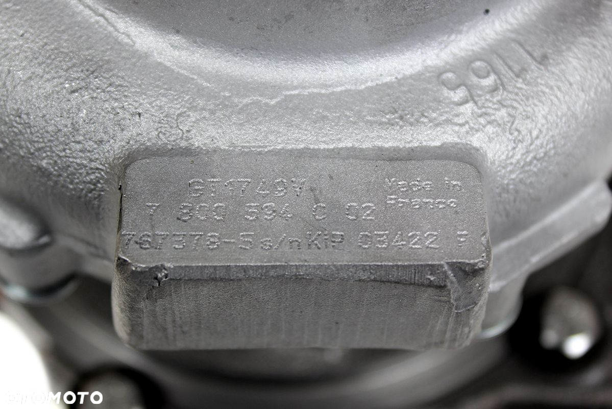 NAPRAWA TURBINY 767378 dla BMW 116d 2.0L 66kW 7800594 - 8