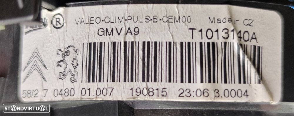 MOTOR DE CHAUFAGE PEUGEOT 208 2017 - 6