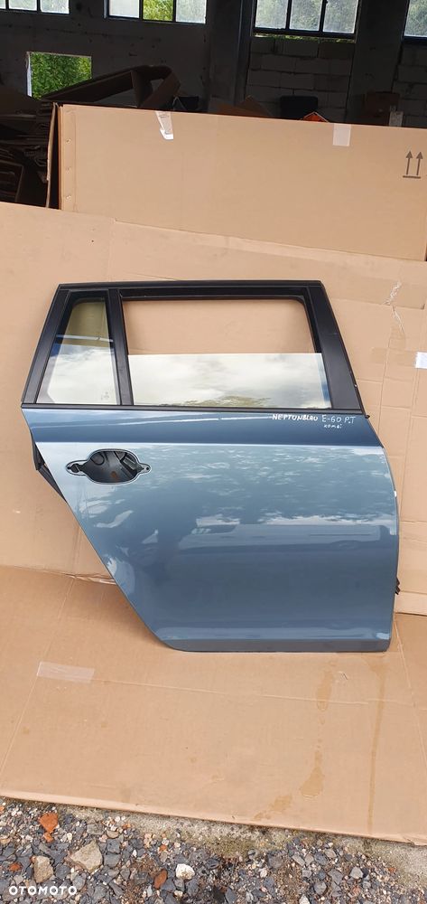Drzwi prawy tył tylne prawe BMW 5 E61 A85 Neptunblau - 1