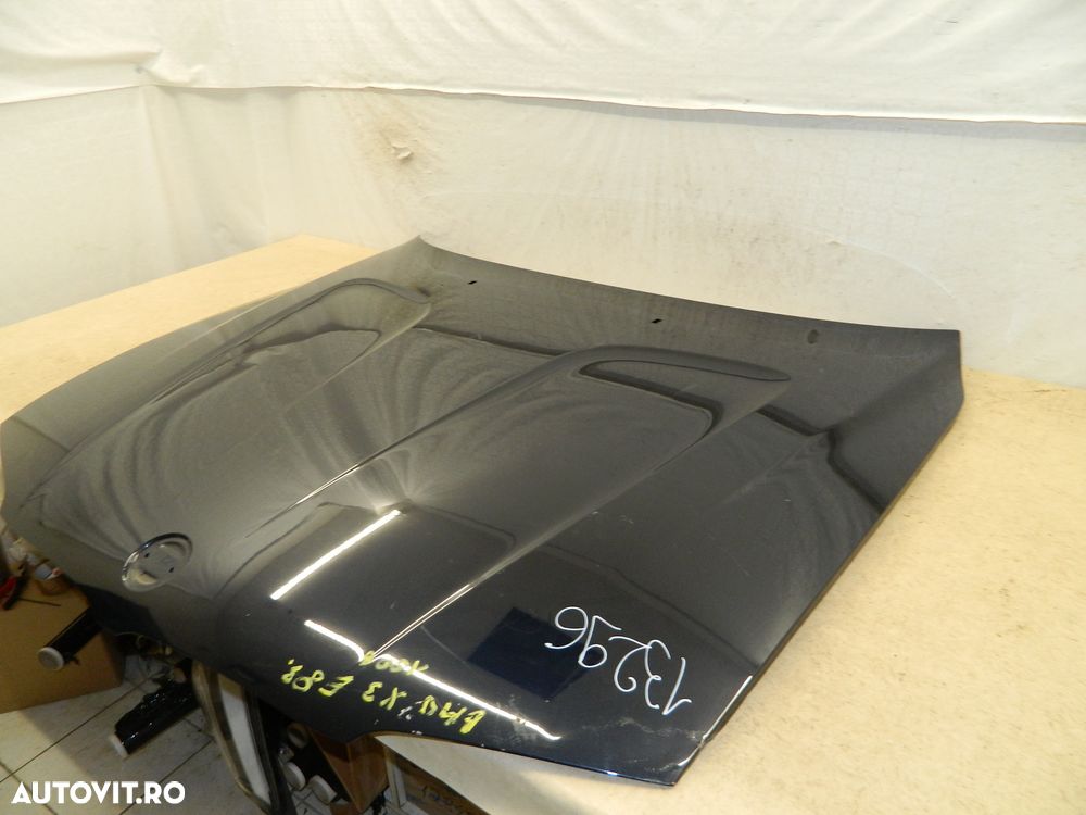 Capota motor BMW X3 E83, 2004, 2005, 2006, 2007, 2008, 2009, 2010, 2011. - 4