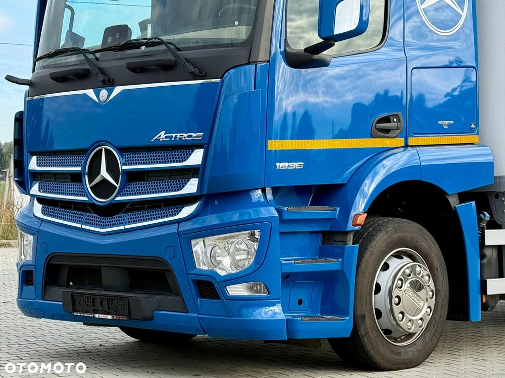 Mercedes-Benz ACTROS 1836 / CHŁODNIA / WINDA / 18 PALET / SILNIK 10677 cm3 / CARRIER / SYPIALKA / AUTOMAT / 2018 ROK - 10
