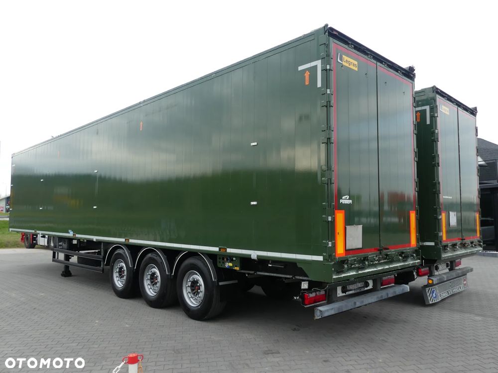 Feber Inter Cars LEGRAS 92m3 / WALKING FLOOR / OŚ PODNOSZONA / - 5